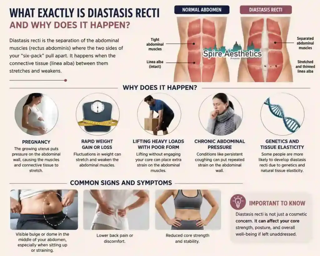 What Exactly Is Diastasis Recti and Why Does It Happen Bolton?
