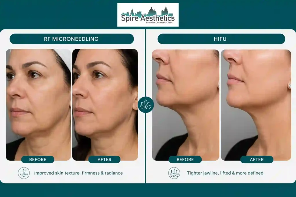 Can RF Microneedling and HIFU Be Combined Bolton?